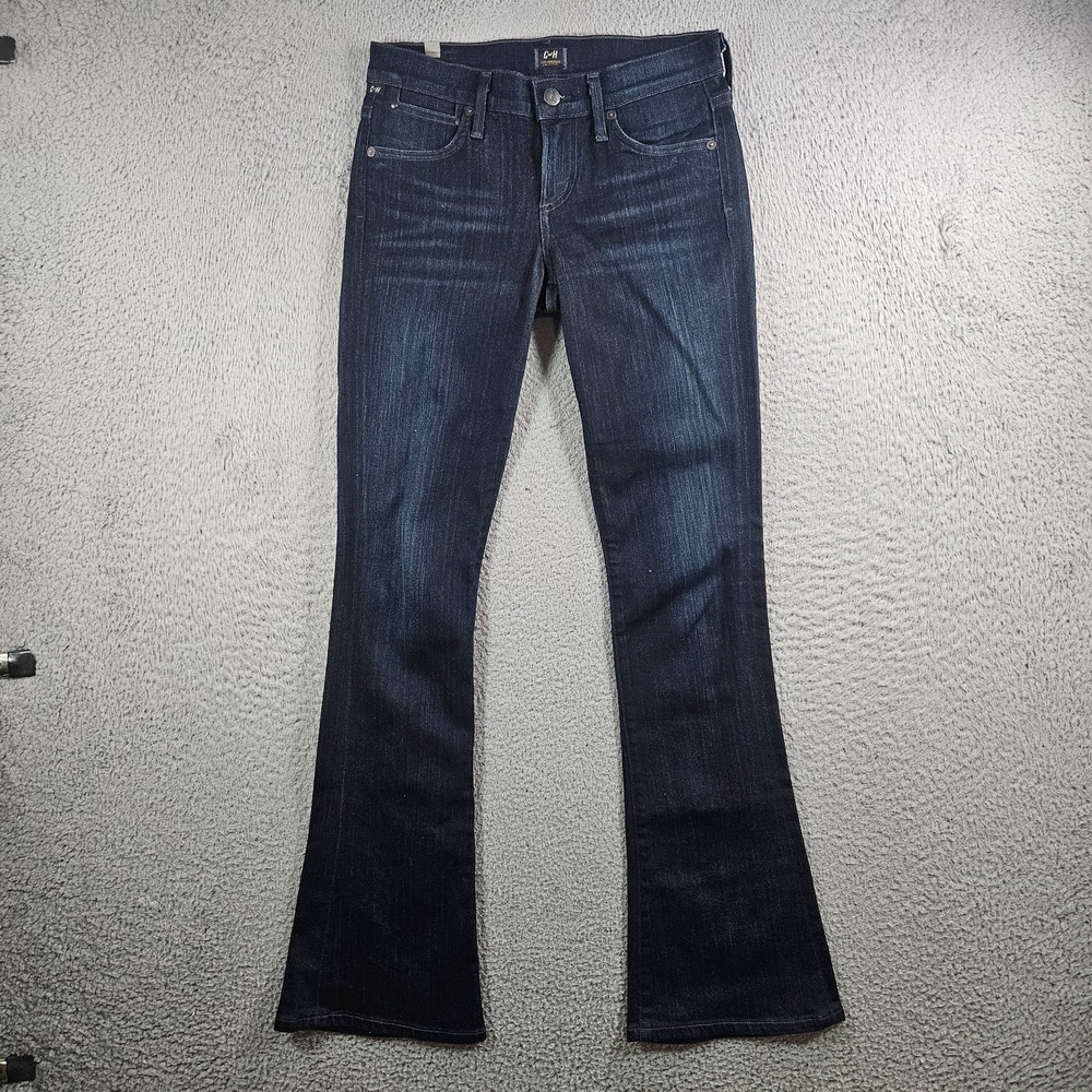 Citizen of Humanity Jeans Women 25 Bootcut Stretch Zip Fly Dark Wash